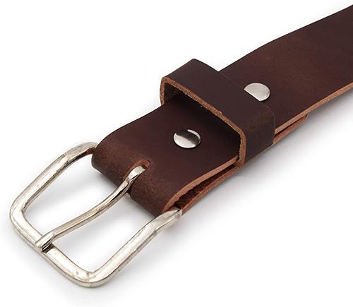 Miniatura 6 de Cinturón de cuero Journeyman Fabricado en Estados Unidos Cinturón de cuero para hombre