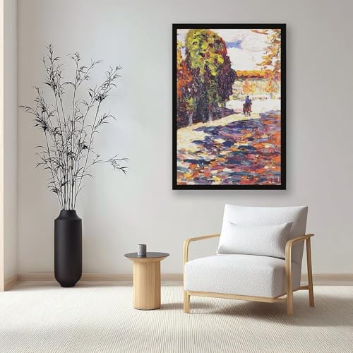 Poster Parc de Saint Nuage Kandinsky impression toile 61x91cm - 7