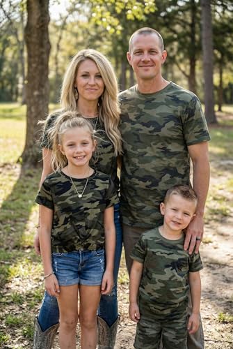 Image of Arshiner Girls Casual Tie Dye Short-Sleeve T-Shirt Cute Print Summer Blouse for Girls Twist Front Tunic Tee Tops