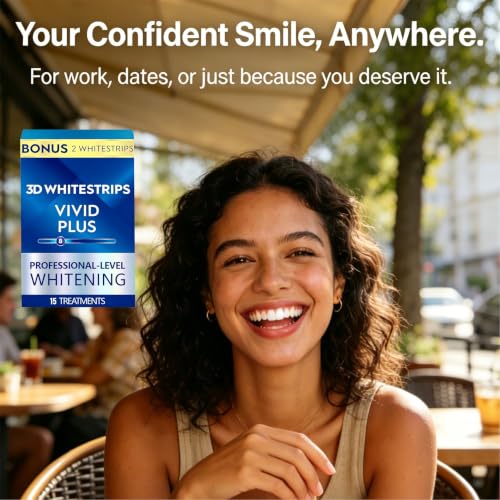 Image of Teeth Whitening Strip Kit, 15 Treatments , 30 Strips, 8 Levels Whiter, Teeth Whitening Kit