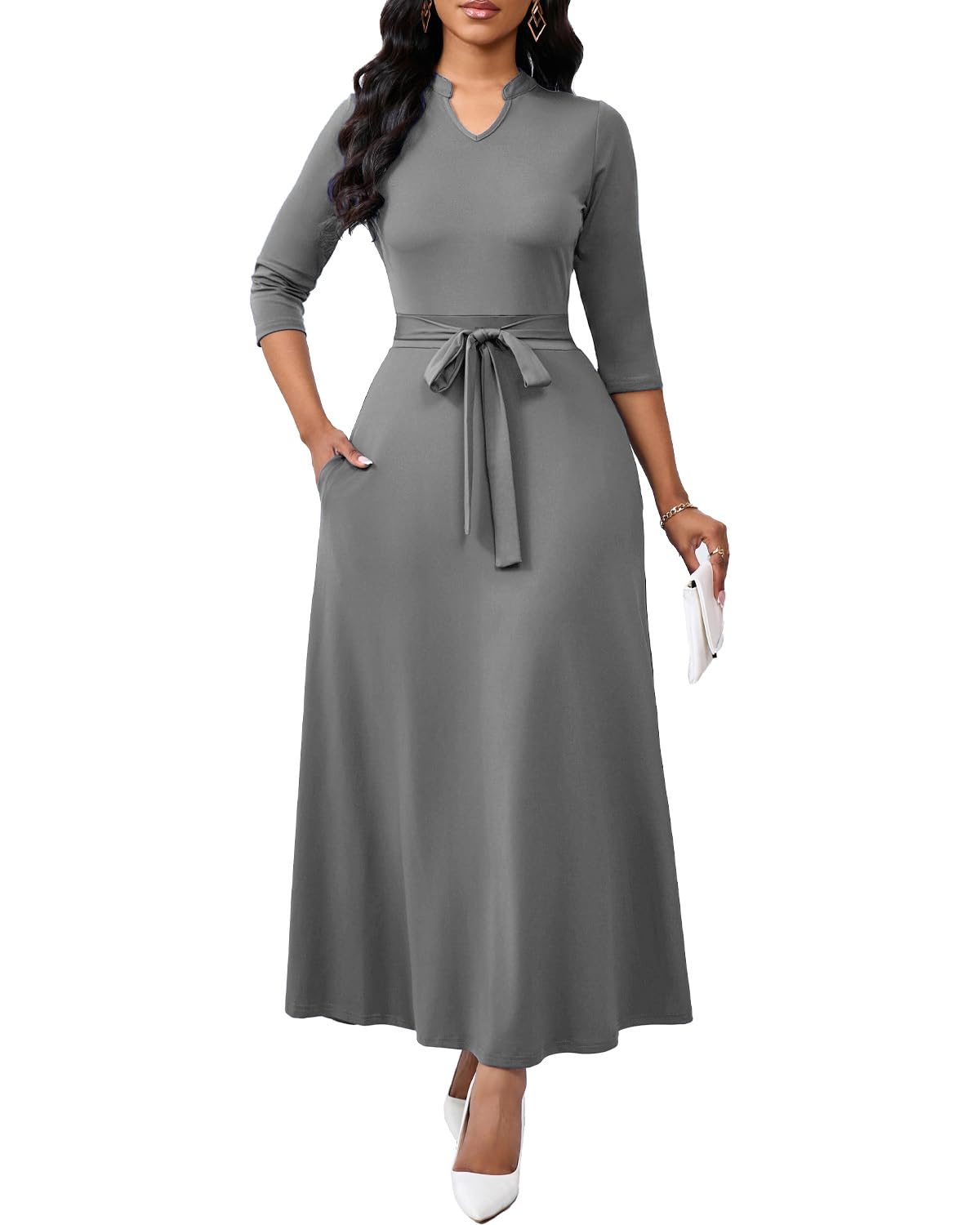 BubFee Maxi Dresses for Women Semi Formal Long Dress