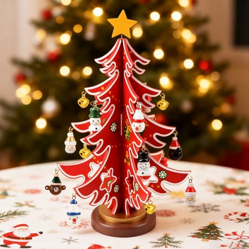 Kuvarix Calendrier de l'Avent 2025, Mini Sapin de Noël en...