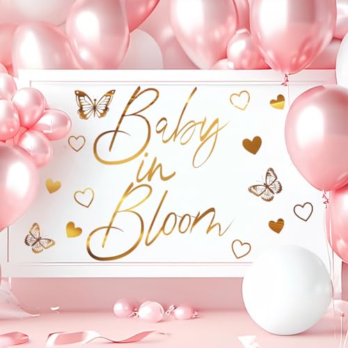 Vinilo Decorativo Baby Shower Dorado 12x24 pulgadas miniatura 3