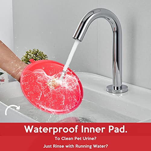 Pet Heating Pad Microwave, Newborn Kitten Puppy Pet Snuggle Warming Safe Outdoor Bed Warmer, Gel Reusable Heat Pad Disc For Animals, Waterproof Heating Disk For Dog, Cat, Rabbit And Guinea Pig, Gifts #TOP6