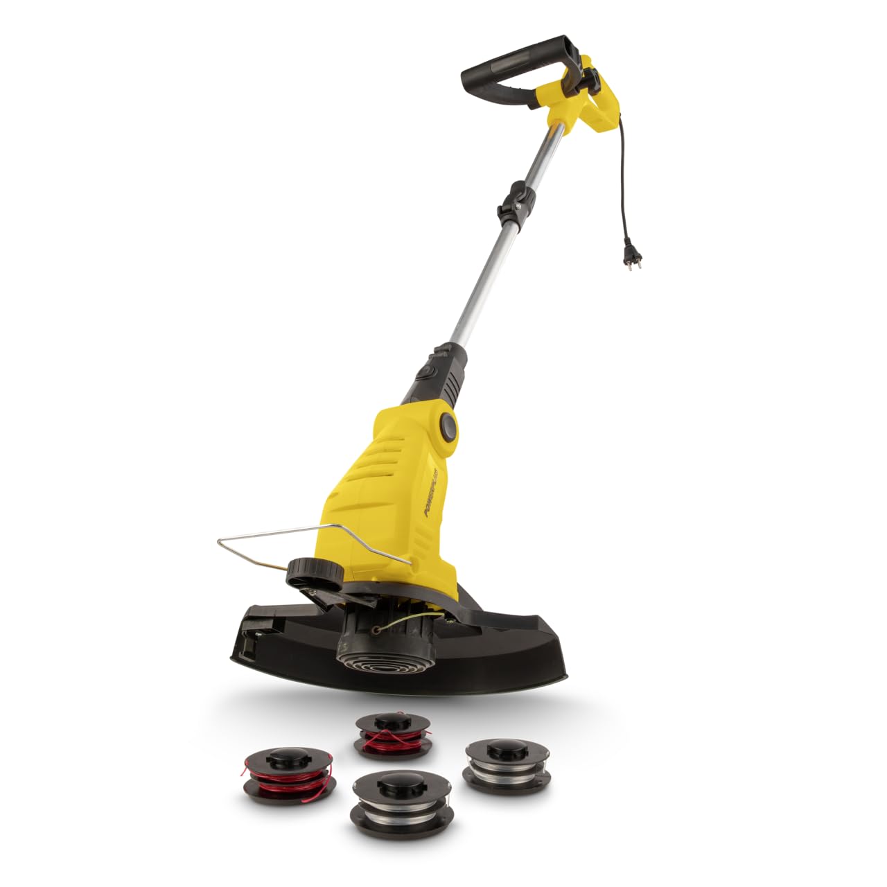 Powerplus Recortadora de Césped y Cortabordes Eléctrica POWXG30036-650 W y 320 mm Ø, Herramienta de Jardín 2 en 1 para su Jardín