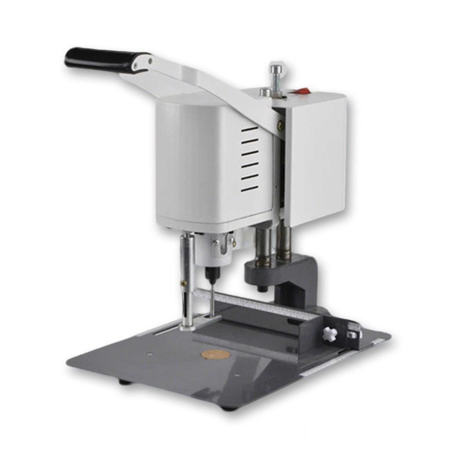 Manueller/elektrischer Locher, 30/45 Mm Lochstärke, Mit 6 Bohrern, Stanzt Bis Zu 300 Blatt 80 G/m² A4-Papier, Für Zuhause, Schule Oder Büro