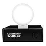 Laser Target Training System for Dry Fire Practice – Interactive Visual Feedback Target for Home Shooting Training – Compatible with Red Laser Cartridges – No Ammo, No App Required