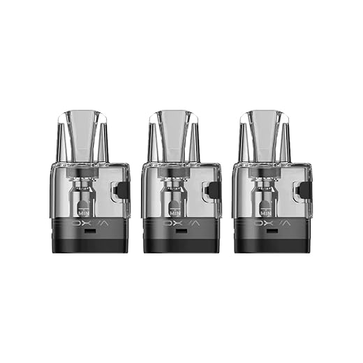TVDC Oneo Pod for Oxva Kits - 3 Pack, Side Filling System, Pod Connection Magnetic, Pod Construction PCTG, 2ML Cartridge No Nicotine (3 Pack, 0.8 Ohm)