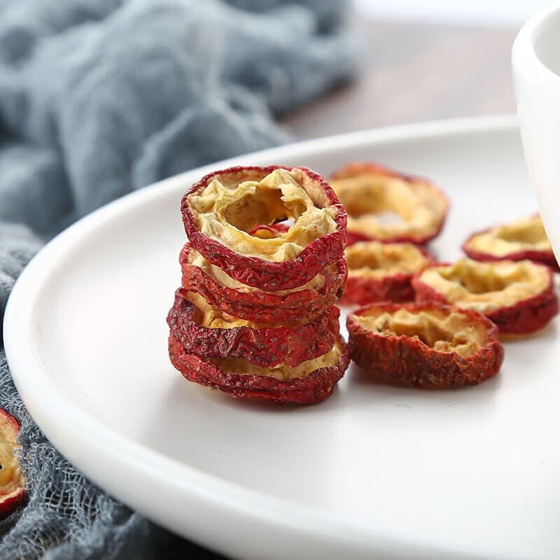 Miniatura 6 de Espino seco sin semillas de alta calidad, 5.64 oz (5.64 onzas) de espino secado al sol natural, té de hierbas shanzha té de frutas de espino