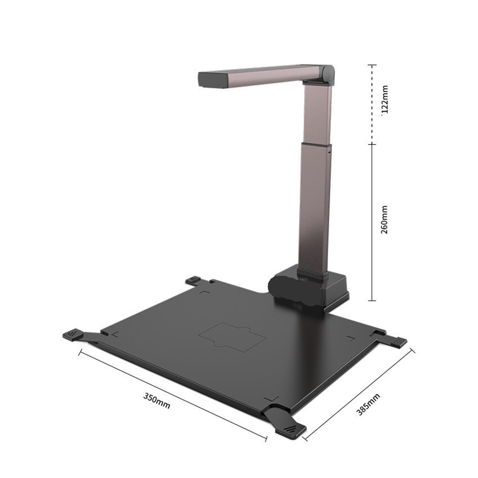 Dokumentenscanner, Hochauflösende 22-Megapixel-Dokumentenkamera – A3/A4-Scanner for die Fernarchivierung von Lernbibliotheken