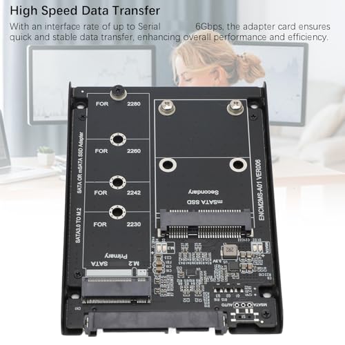 Caja externa para SSD M.2 NGFF y MSATA miniatura 7