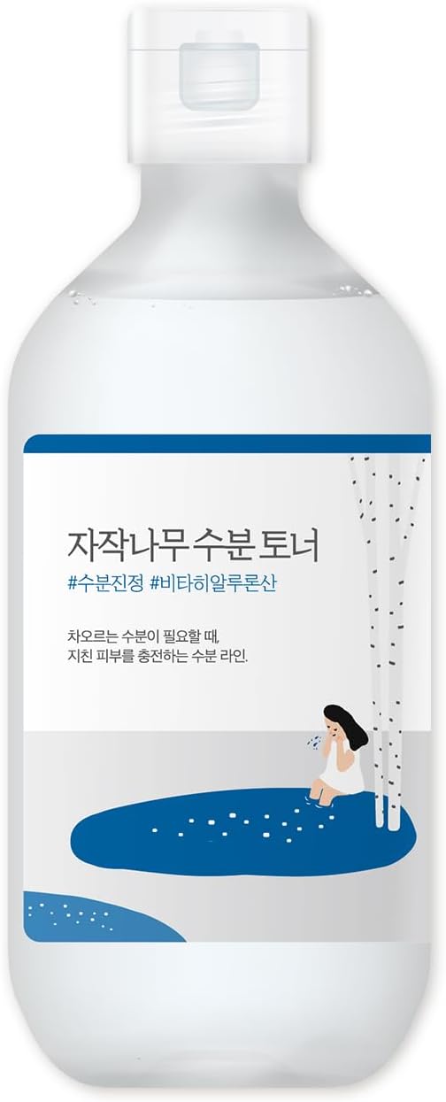 ROUND LAB Birch Juice Moisturizing Toner 300ml / Vita Hyaluronic Acid, Alcohol-Free, Fragrance & Essential oil-Free Hydrating Toner ROUND LAB Birch Juice Moisturizing Toner 300ml / Vita Hyaluronic Acid, Alcohol-Free, Fragrance & Essential oil-Free Hydrating Toner