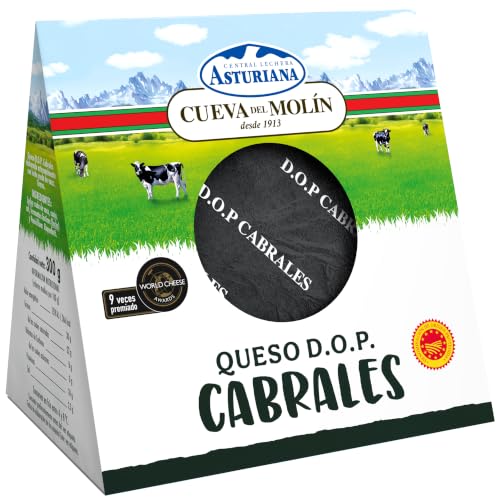 Queso D.O.P Cabrales Cueva del Molín Central Lechera Asturiana 300g