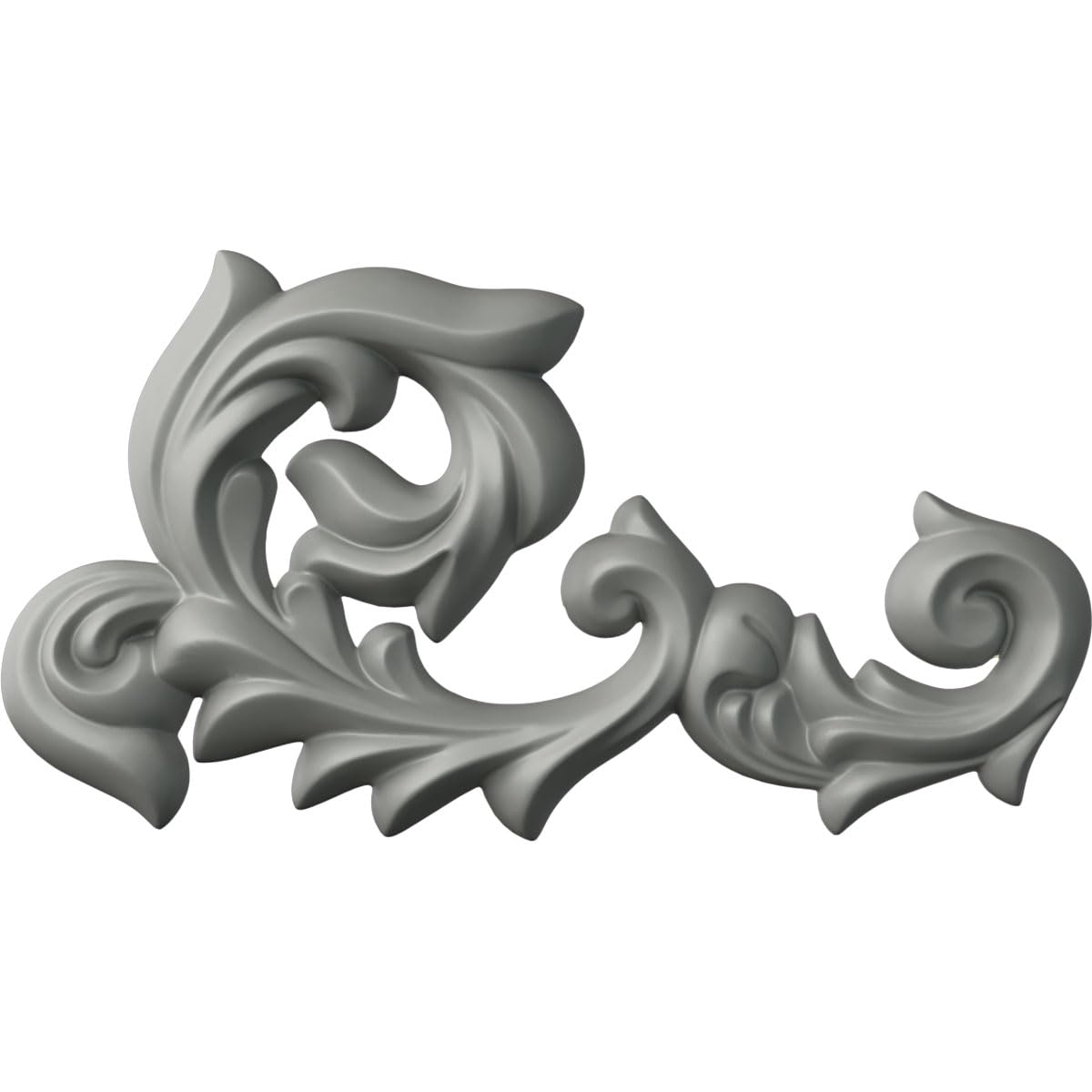 Ornamento Dijon derecho Ekena relieve arquitectónico premium para muebles