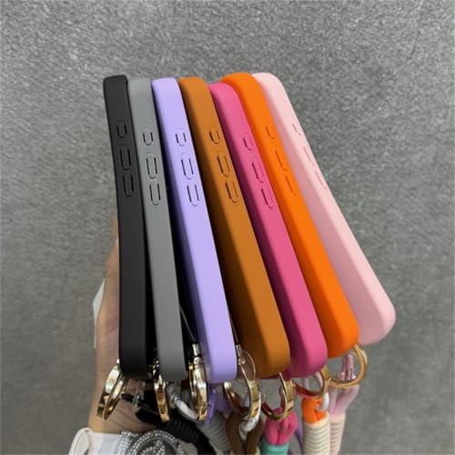 Coque iPhone 12 Pro Max violette antichoc avec support pliable intégré