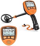 metalldetektor mieten zürich 🌻WASSERDICHT & EINSTELLBARER STEM - Wasserdichte Suchspule mit 17cm Durchmesser ermöglichen es Ihnen, Metall explorer unter Wasser zu verwenden (Hinweis: die Steuerbox ist nicht wasserdicht); Einstellbarer Stiel passt sich Kindern unterschiedlicher Höhe an; Empfohlenes Alter : 6-12