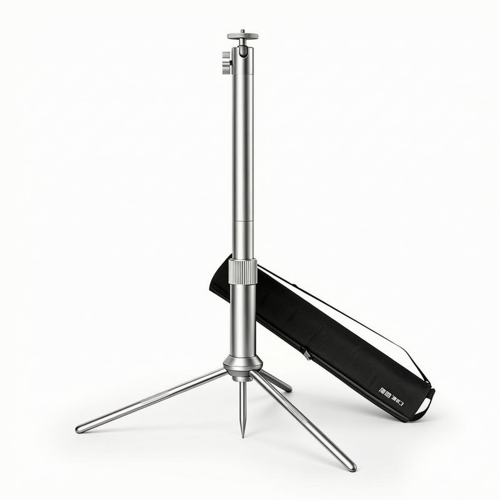 Supporto da Pavimento Portatile Stativo Telescopico Treppiede per Campeggio