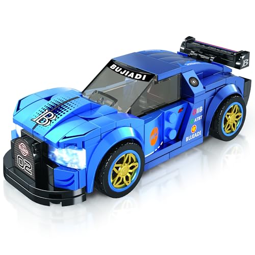 Image of Midnight Thunder Blue 2-in-1 Robot & Sports Car (231 Pieces) | Learn About Machines | Building Block Set for Kids Age 6+ | STEM Educational Toy | Build, Play & Learn
