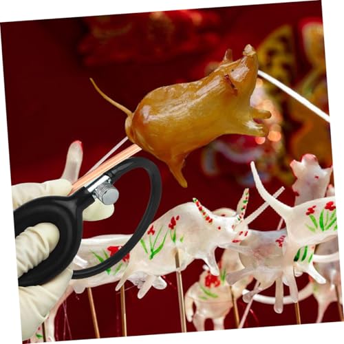 BRIGHTFUFU 3pcs Manual Sugar Blowing Pump Kit with Extended Copper Tube Versatile Sugar Art Decorating Tool for Fondant and Cookie Decoration Beginner Friendly Air Blower for Creative - Image 6