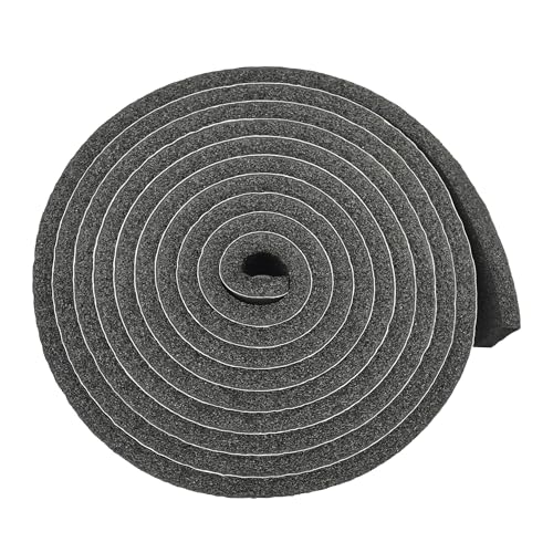 Image of DOBTIM Pipe Insulation Foam Wrap Tape, Self Adhesive with High Resilience for Pipe Insulation Wrap 13 Ft Long x 2 Inch Wide x 3 /8 Inch Thick