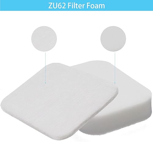 Miniatura 5 de Para Shark ZU62 ZU60 Navigator Zero-M Cepillo autolimpiante Pet Pro Filtro de reemplazo de vacío vertical Comparar ZU62C NV150 NV151 NV251 NV255