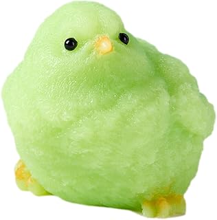 Cute Chick Taba Squishy for Adults – Stress Relief, Soft Silicone Squeeze for Women, Men, Adults (Green Chick)