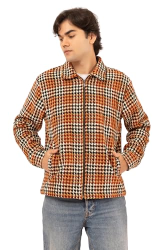 Image of Men's Quilted Winter Jacket /Full Sleeves /Puffer and Bomber