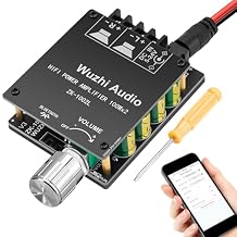 Mini Amplifier Board Bluetooth Amplifier 2.0 2X100W 5V-24V Audio Power Amplifier Module for Store Home Theater Speakers ZK-1002L