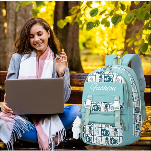 Image of Tinytot 30 Litre Japanese Korean Style School Bag Water-Resistant Laptop & Travel Backpack - Unisex Large 18 Inches Multipurpose Student Backpack for Boys & Girls, Men & Women