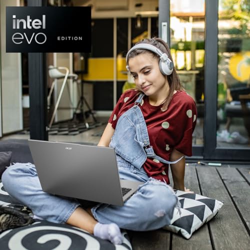 Image of Acer Swift Go 14 Intel Evo Edition Laptop | 14 inch OLED WQXGA+ 2880x1800 Display | Unlock AI Experiences | Intel Core Ultra 5 processor 125H | Intel ARC | 8GB LPDDR5 | 512GB SSD | WiFi 6E | SFG14-73-58EP