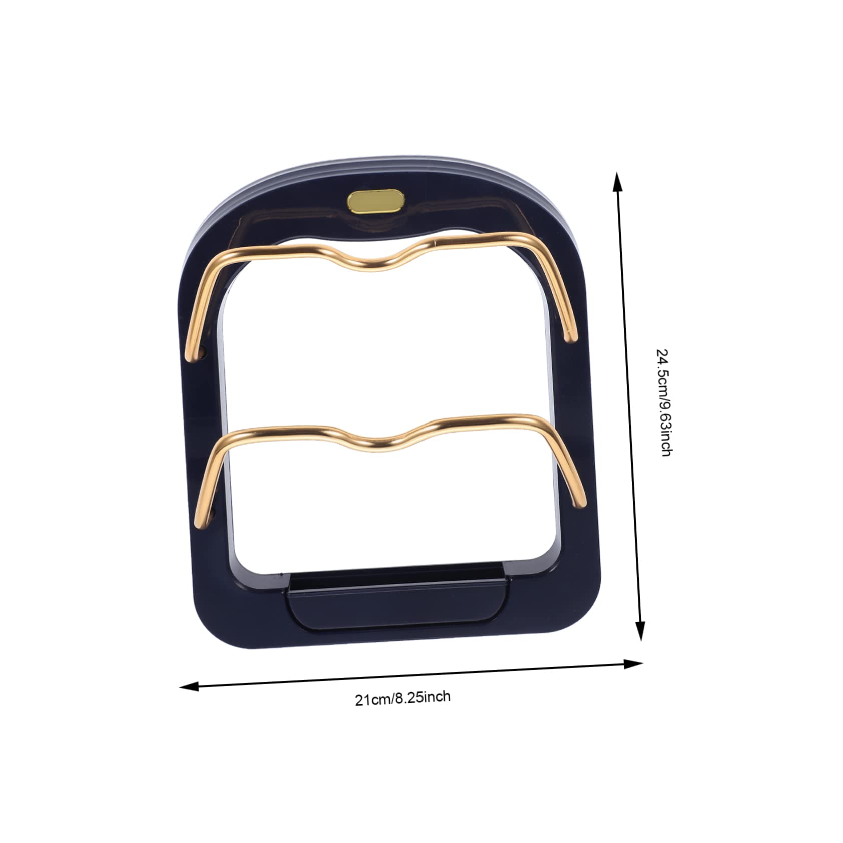 Alipis Wear Resistant Pot Lid Organizer Mounted Kitchen Storage for Efficient Utensil Organization for Home Use and Space Saving