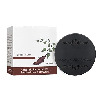 Polygonum Shampoo Soap 100g | Nourishes Hair Roots, Prevents Hair Loss, Promotes Beard Growth | Natural Polygonum Extract, Ginger Root Oil & Ginseng 1 pcs
