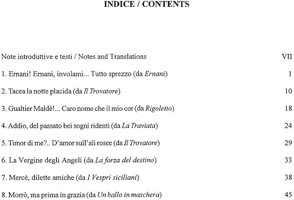 Amazon | Verdi Arias for Soprano (1) (Cantolopera Collection