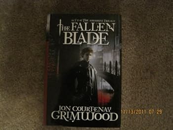 Hardcover The Fallen Blade Act I of the Assassini Triology Book