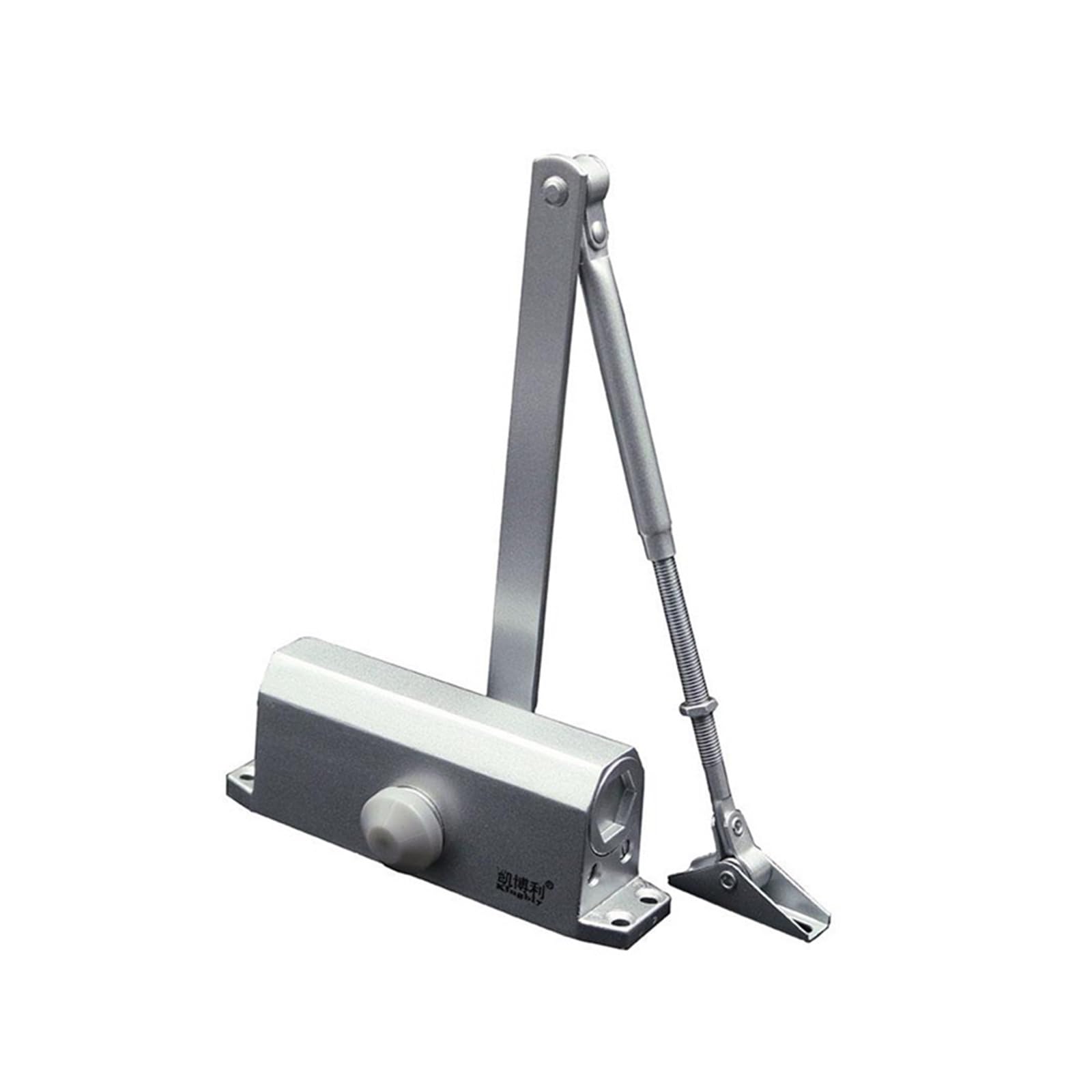 Cierre automático de la puerta, Equipo de cierre puerta velocidad ajustable 15 kg a 45, herrajes suave y silencioso, amortiguador hidráulico automático