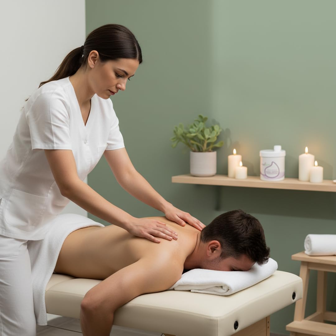 PHYSIOCEUTICALS - Aceite Sólido Masaje con Árnica, Hipérico y Harpagofito 1000ml - Fisioterapia Profesional y Quiromasaje
