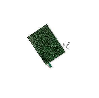 Amazon | Montblanc Notebook 146 パイソンプリント、ピーコック