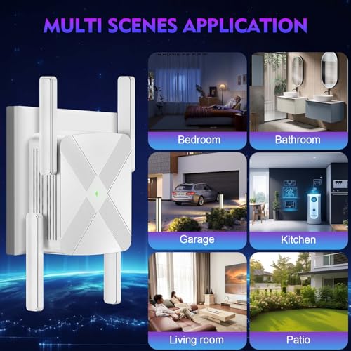 DOBWGXZ 2025 Newest WIFI Extender Booster, view 4