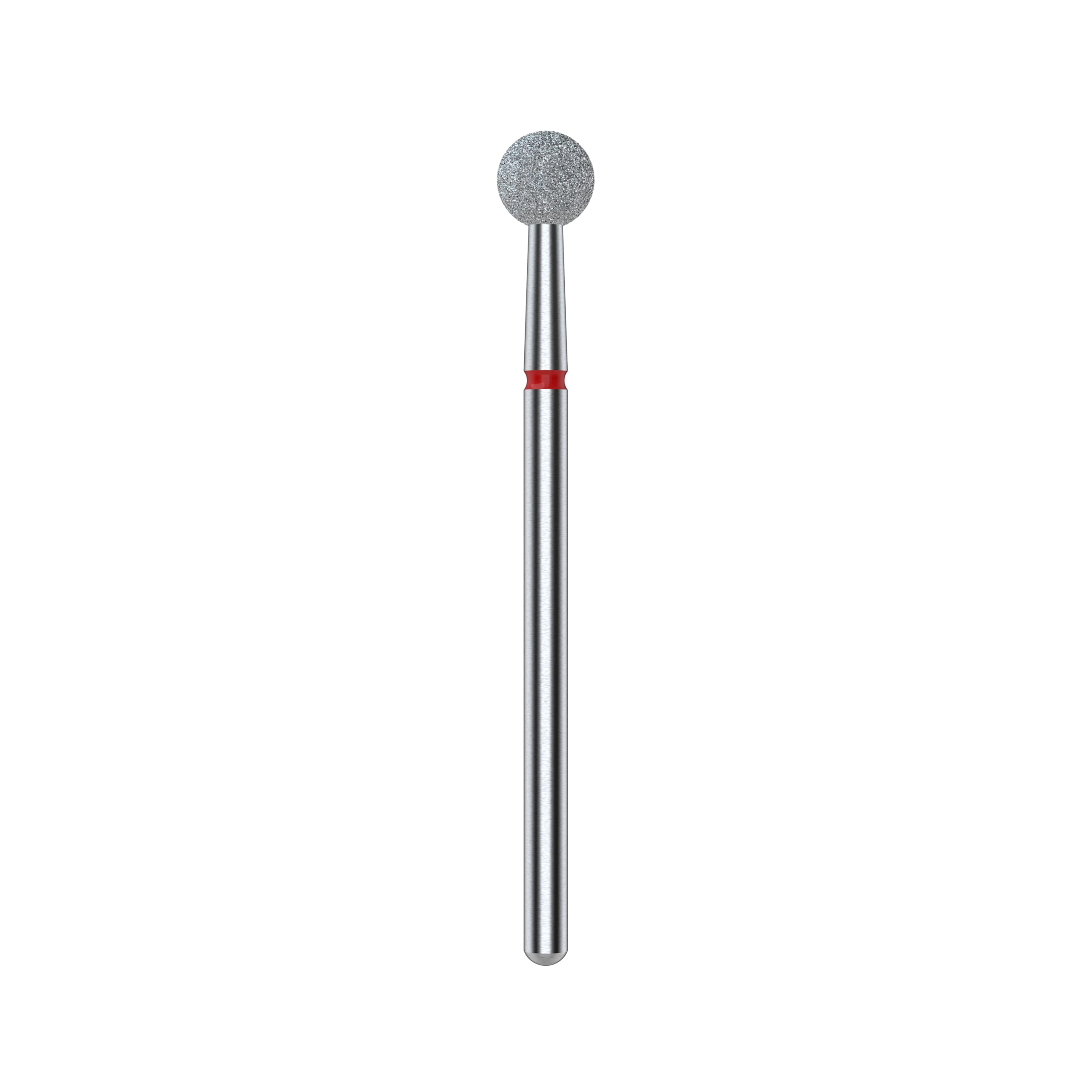 STALEKS PRO Expert fresa diamantata per unghie. Manicure medica. Rimuovere e lucidare la zona delle cuticole. Forma a sfera 5 mm (grana fine)