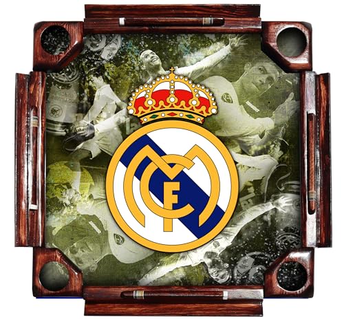 Mesa profesional de dominó inspirada en Real Madrid