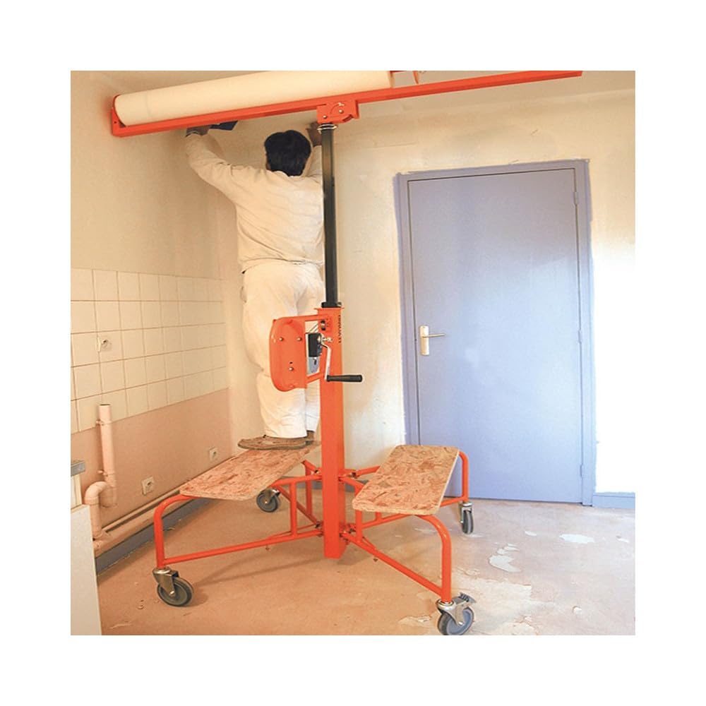 Dérouleur de Film Pare-Vapeur Levpano – Outil de Pose Facile pour Étanchéité à l’Air RT 2012 & Maisons BBC – Compatible Ossatures Bois et Métalliques – Mur & Plafond