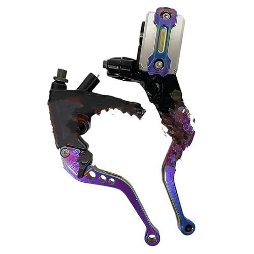 �o�C�N �u���[�L���o ���j�o�[�T���o�C�N�u���[�L�}�X�^�[�V�����_�[ 22MM �����N���b�`���o�[�����u���[�L�N���b�`�n���h�� �o�C�N�p �o�C�N �N���b�`���o(Colorful)