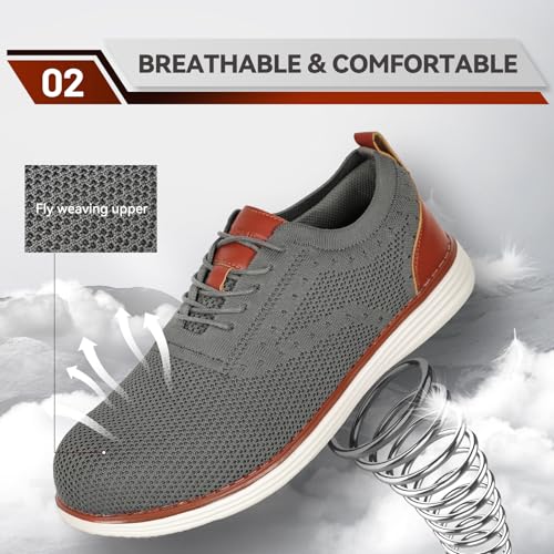 Image of Steel Toe Shoes for Men Lightweight Safety Tennis Shoes Work Sneakers