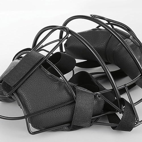 Masque de baseball en alliage léger Hrippy avec rembourrage souple et structure résistante