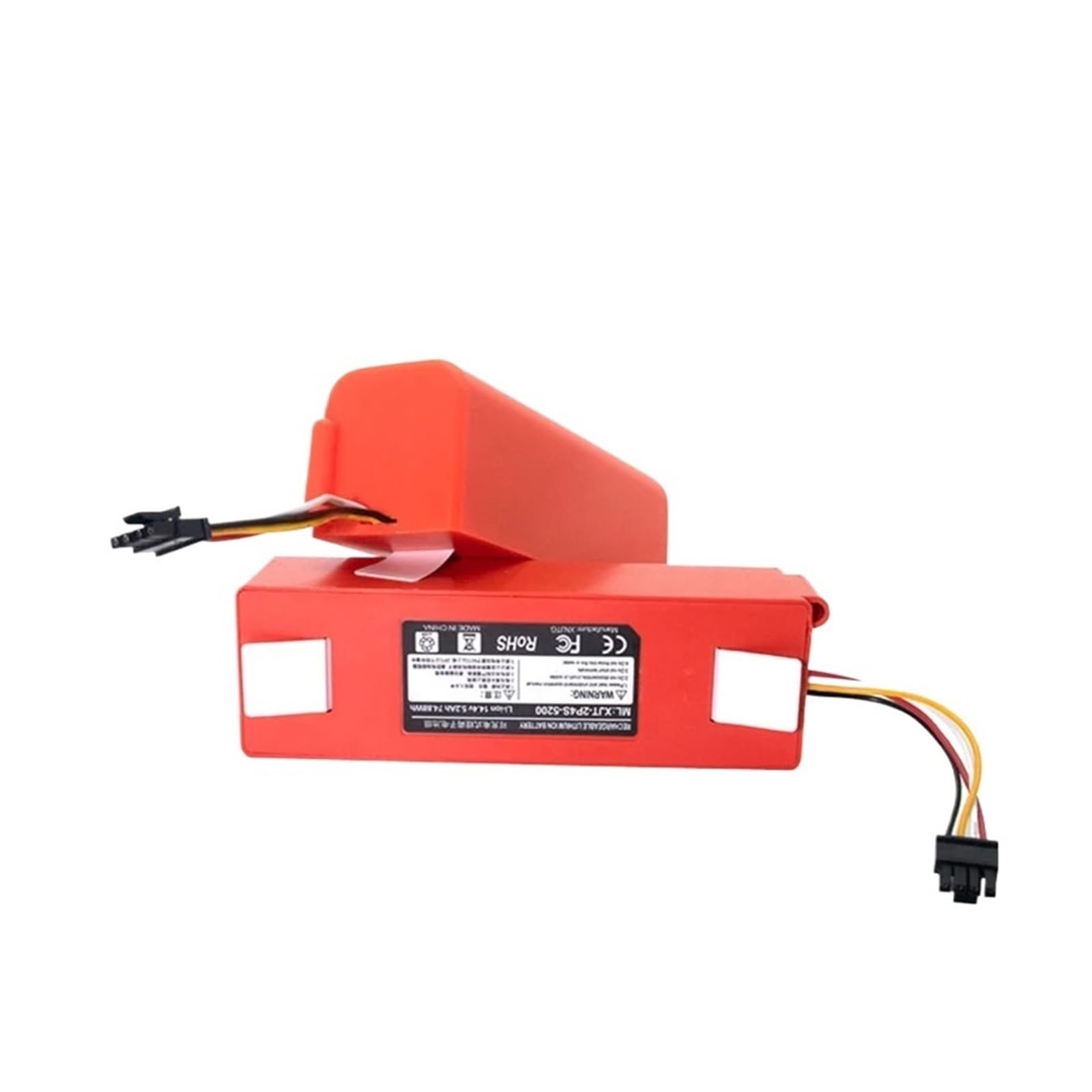 LTDXLNBWQ 14.4V 12800mAh Replacement Battery, Compatible With Roborock S5 S6 Series Vacuum Cleaner, Compatible With S50 S51 S55 S60 S65 S5 MAX, Longer Runtime(5200mAh x1)