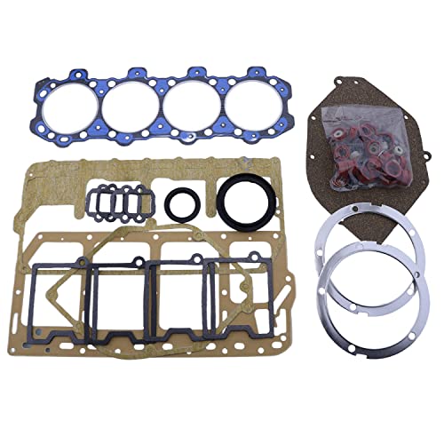 Image of 657-34280 657-34281 Complete Full Gasket Set Compatible with Lister Petter LPW4 LPWS4 LPWT LPW Engine Overhaul Kit