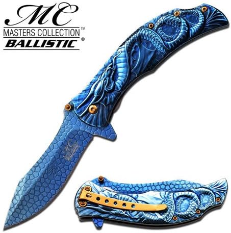 MTech Dragon Fury Pocket Knife - Blue