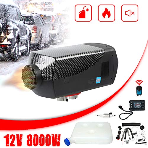 Triclicks 8KW Diesel Air Heater 12V Diesel Parking Heater Set With 10L Tank