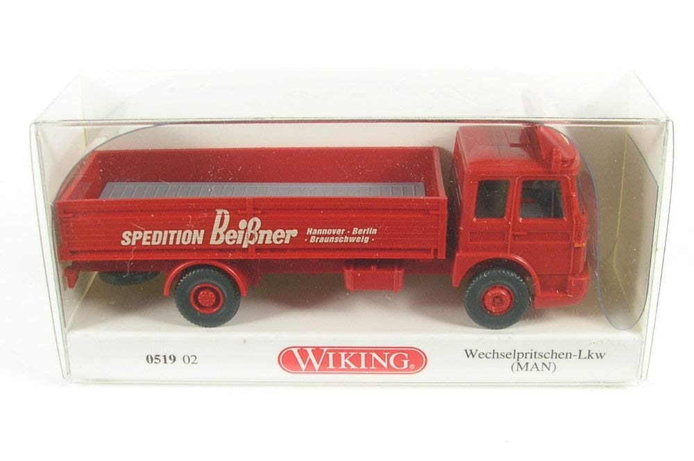 Wiking 051902 MAN Swap Body Truck Sped. Beilbner