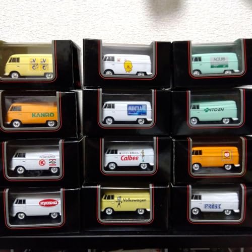 Kyosho Mini Car 2007 Wagen Bus Wagen Set of 13